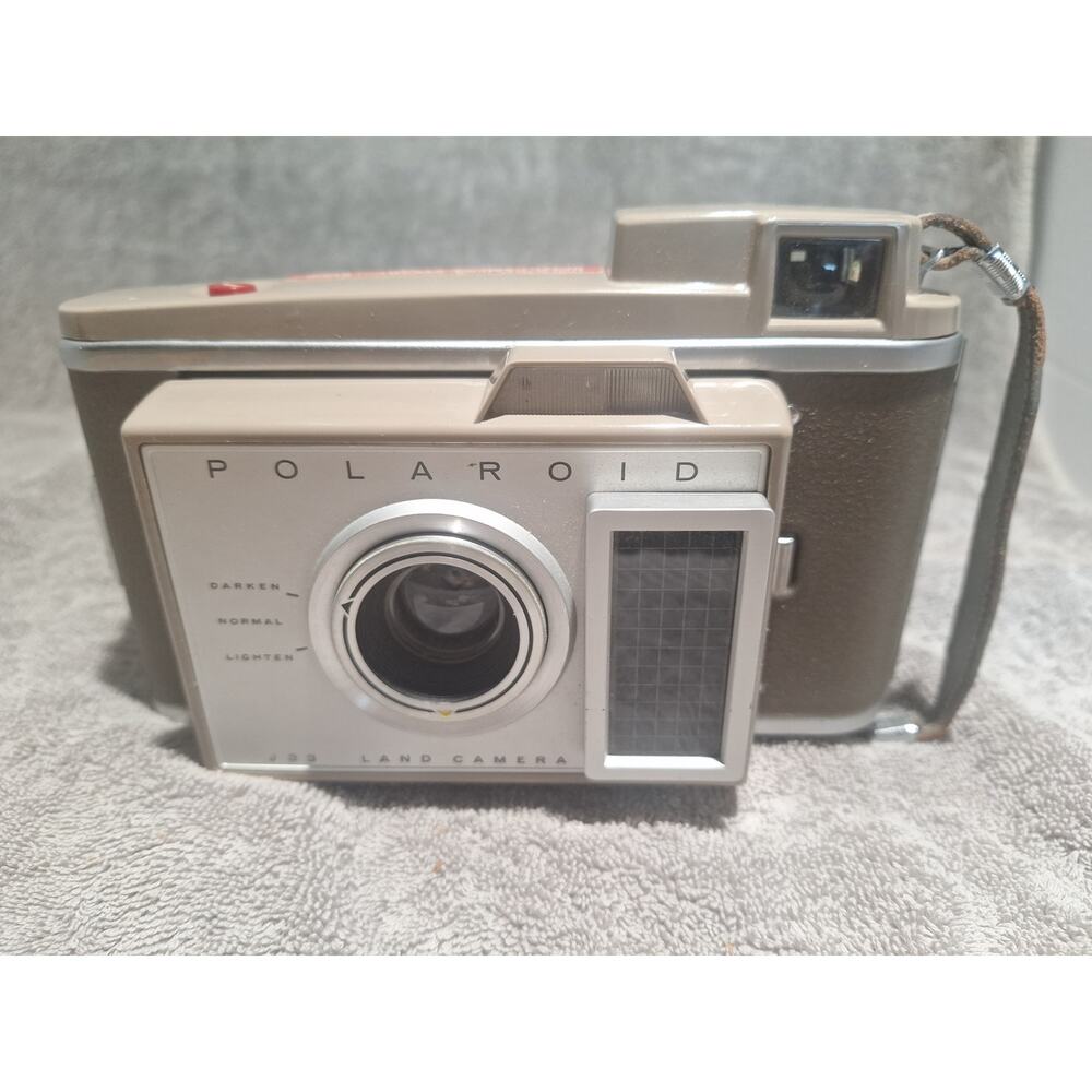Polaroid 433 Land Camera Tested Working w/ Case Clean Vintage 1960s- Excellent!